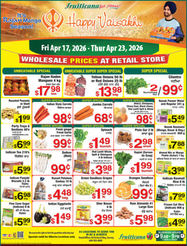 Fruiticana - Edmonton - Weekly Flyer Specials