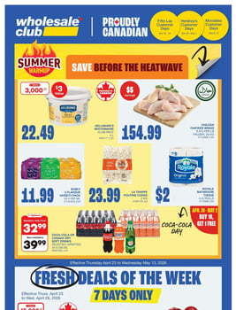 Wholesale Club - Ontario - Flyer Specials