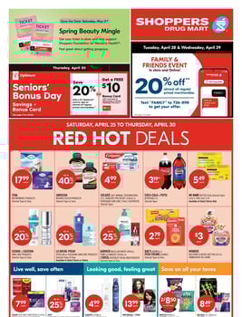 Shoppers Drug Mart - Atlantic - Weekly Flyer Specials