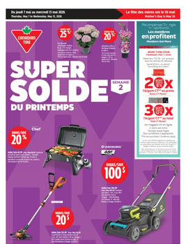 Canadian Tire - Quebec - Weekly Flyer Specials