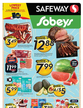 Sobeys - Manitoba and Saskatchewan - Weekly Flyer Specials