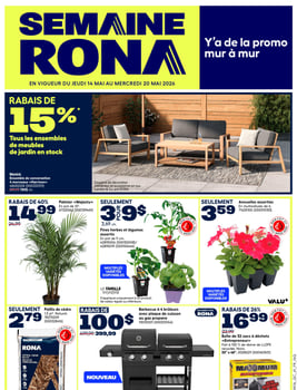 Rona - Quebec - Weekly Flyer Specials
