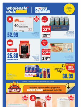 Wholesale Club - Western Canada - Flyer Specials