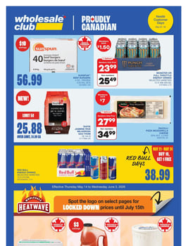 Wholesale Club - Atlantic Canada - Flyer Specials