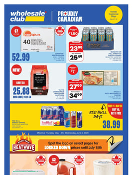 Wholesale Club - Ontario - Flyer Specials