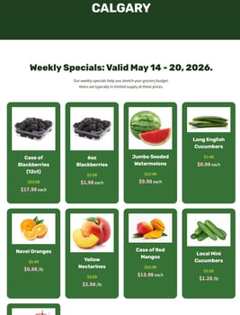 H&W Produce - Weekly Flyer Specials