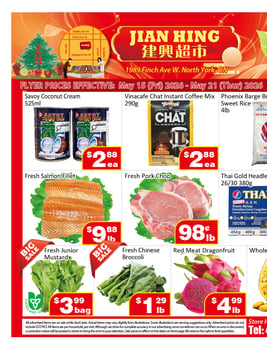 Jian Hing Supermarket - North York Store - Weekly Flyer Specials
