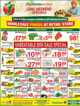 Fruiticana - Greater Vancouver - Weekly Flyer Specials