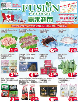 Fusion Supermarket - Unionville - Weekly Flyer Specials