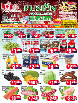 Fusion Supermarket - Scarborough - Weekly Flyer Specials