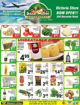 Sabzi Mandi Supermarket - Alberta - Weekly Flyer Specials
