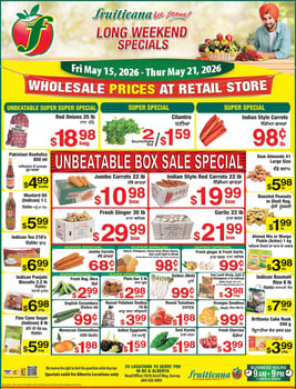 Fruiticana - Calgary - Weekly Flyer Specials