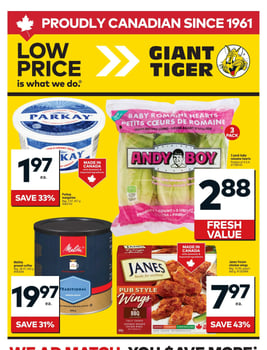 Giant Tiger - Western Canada - Weekly Flyer Specials
