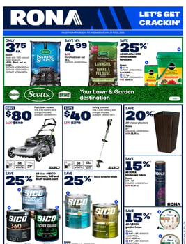 Rona - Atlantic Canada - Weekly Flyer Specials