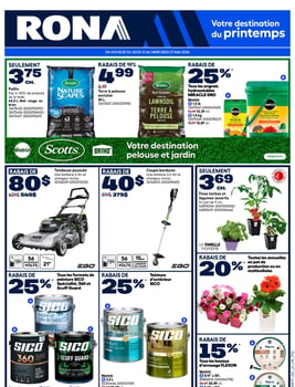 Rona - Quebec - Weekly Flyer Specials