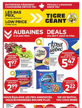 Giant Tiger - Quebec - Weekly Flyer Specials