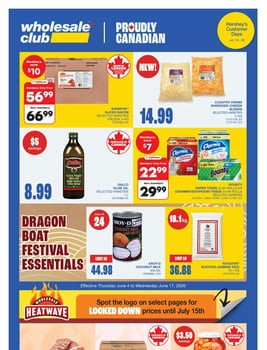 Wholesale Club - Atlantic Canada - Flyer Specials