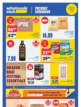 Wholesale Club - Ontario - Flyer Specials
