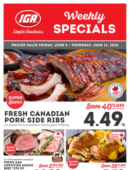 IGA - British Columbia - Weekly Flyer Specials