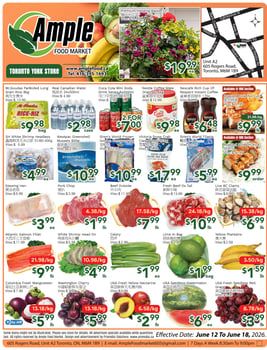 Ample Food Market - Toronto York Store - Weekly Flyer Specials