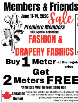 Fabricland - St. Catharines and Welland - Weekly Flyer Specials