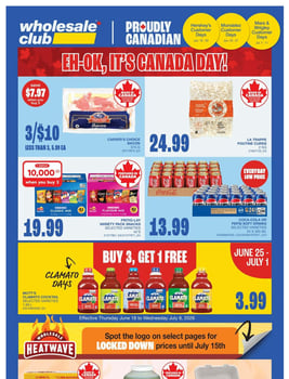 Wholesale Club - Atlantic Canada - Weekly Flyer Specials