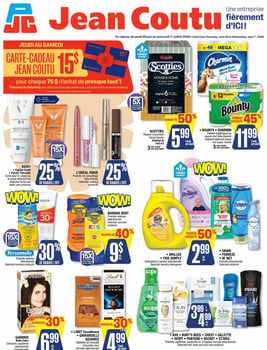 Jean Coutu - Quebec - Weekly Flyer Specials