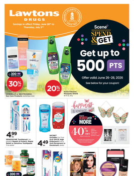 Lawtons Drugs - Nova Scotia - Weekly Flyer Specials