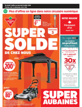 Canadian Tire - Quebec - Weekly Flyer Specials