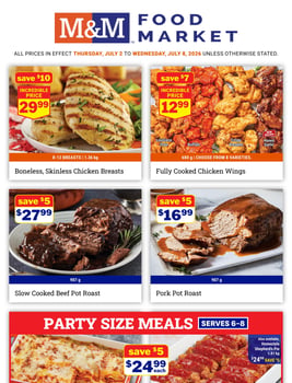 M&M Food Market - Atlantic & Western Canada - Weekly Flyer Specials