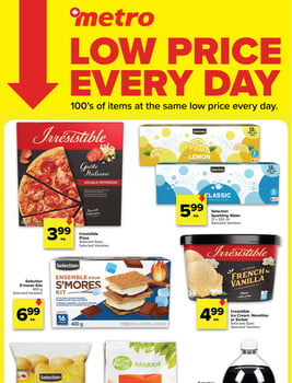 Metro - Ontario - Low price every day