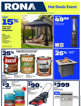 Rona - Western Canada - Weekly Flyer Specials