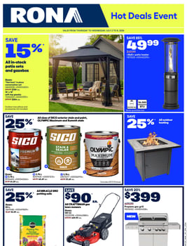Rona - Atlantic Canada - Weekly Flyer Specials