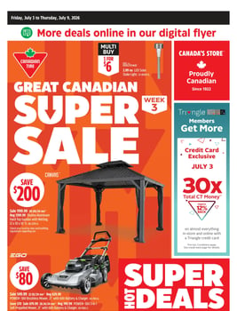 Canadian Tire - Ontario - Weekly Flyer Specials