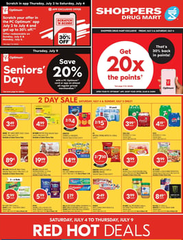 Shoppers Drug Mart - Ontario - Weekly Flyer Specials