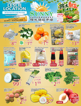 Sunny Foodmart - Leslie Store - Weekly Flyer Specials
