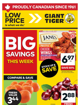 Giant Tiger - Western Canada - Weekly Flyer Specials