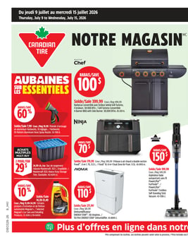 Canadian Tire - Quebec - Weekly Flyer Specials