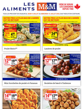 M&M Food Market - Quebec - Weekly Flyer Specials