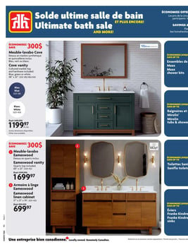 Home Hardware - Quebec - Ultimate Bath Sale