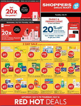 Shoppers Drug Mart - Atlantic - Weekly Flyer Specials
