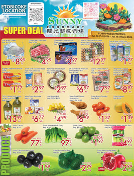 Sunny Foodmart - Etobicoke Store - Weekly Flyer Specials