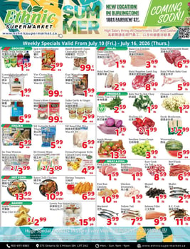 Ethnic Supermarket - Milton Store - Weekly Flyer Specials