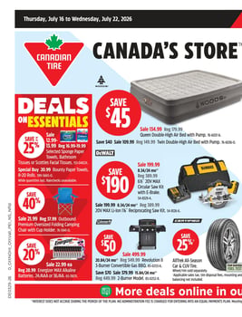Canadian Tire - Atlantic Canada - Weekly Flyer Specials