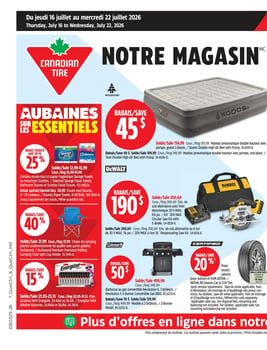 Canadian Tire - Quebec - Weekly Flyer Specials
