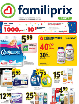 Familiprix - Health - Weekly Flyer Specials