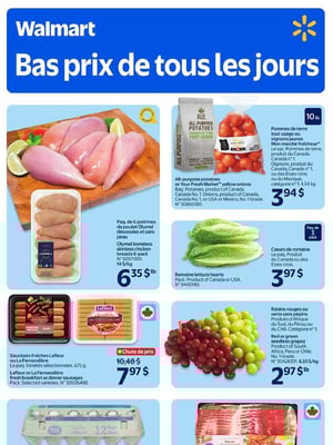 Walmart Canada - Quebec - Weekly Flyer Specials