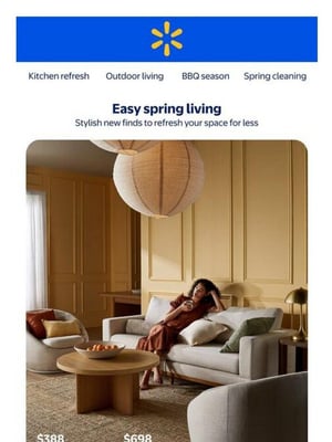 Walmart Canada - Easy spring living