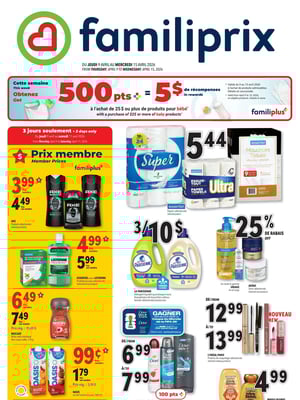 Familiprix - Weekly Flyer Specials