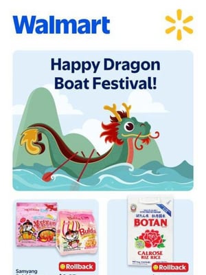 Walmart Canada - Ontario - Happy dragon boat festival